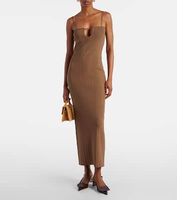 Abito midi Sierra in maglia a coste | Jacquemus