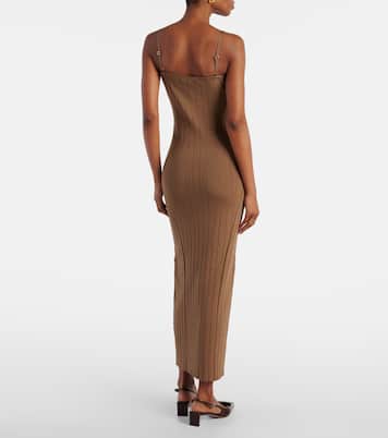 Abito midi Sierra in maglia a coste | Jacquemus