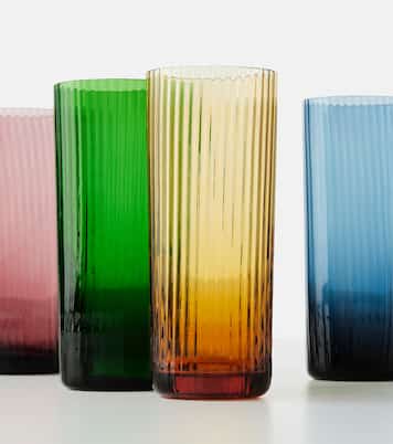 Misty Rainbow Mix set of 4 tumblers | La DoubleJ