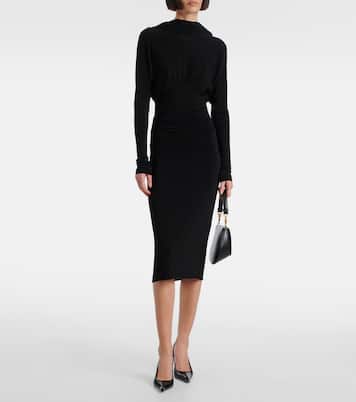 Escarpins compensés Miller 80 en cuir | Saint Laurent