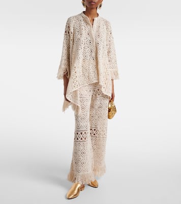 Camicia Lacey Foulard in macramé | La DoubleJ