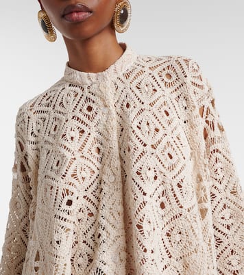 Camicia Lacey Foulard in macramé | La DoubleJ