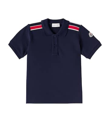 T-shirt polo en coton | Moncler Enfant