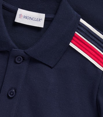 T-shirt polo en coton | Moncler Enfant