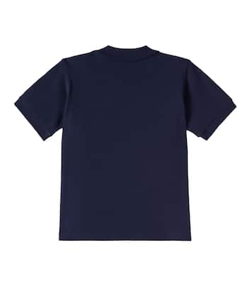 T-shirt polo en coton | Moncler Enfant