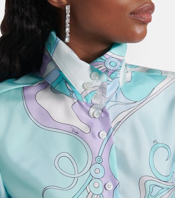 Camicia Orchidee in seta | Pucci