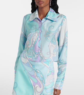 Camicia Orchidee in seta | Pucci