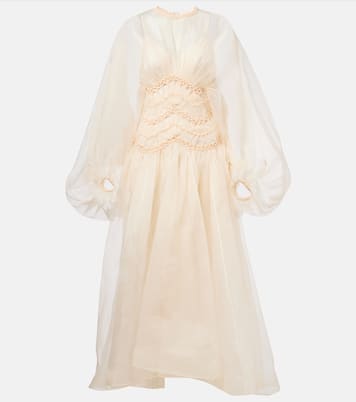 Robe Illuminate aus Seidenorganza | Zimmermann