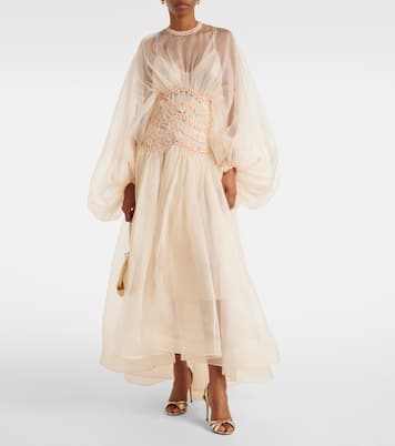 Robe Illuminate aus Seidenorganza | Zimmermann