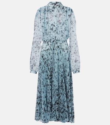 Jones printed chiffon shirt dress | Proenza Schouler