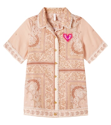 Abito Lucky in cotone con stampa | Zimmermann Kids