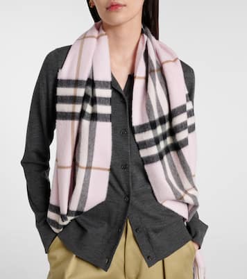 Sciarpa Burberry Check in cashmere | Burberry