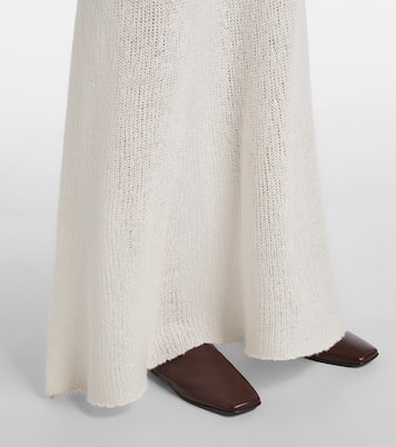 Madalena cashmere and silk maxi dress | Lisa Yang