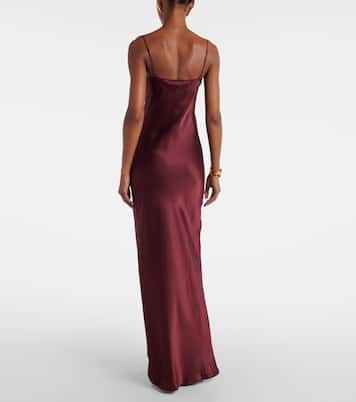 Vestido de fiesta Cami de charmeuse de seda | Nili Lotan