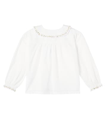 Janeke embroidered cotton blouse | Bonpoint
