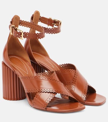 Eddie 85 leather sandals | Zimmermann