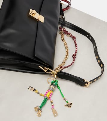 Soft Sound Large leather shoulder bag | Prada