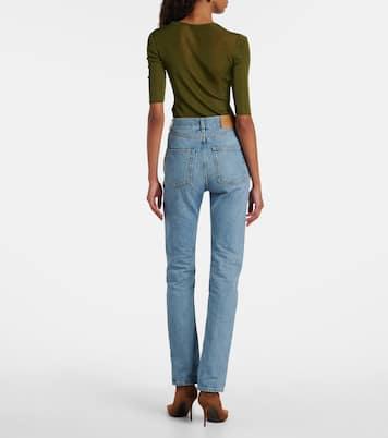 中腰微喇牛仔裤 | Saint Laurent