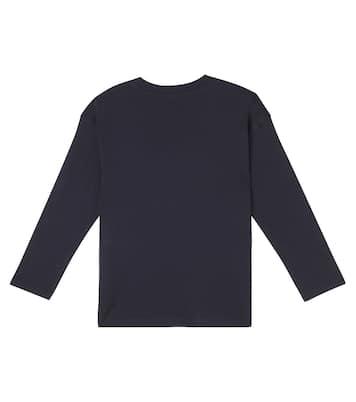 Bedrucktes Longsleeve Beck aus Baumwolle | Wheat