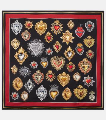 Tuch aus Seiden-Twill | Dolce&Gabbana