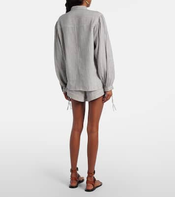 Thaliany striped cotton shorts | Marant Etoile