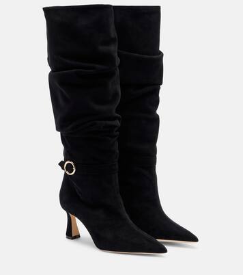 Melina 70 suede knee-high boots | Malone Souliers
