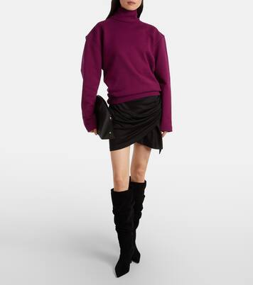 Melina 70 suede knee-high boots | Malone Souliers