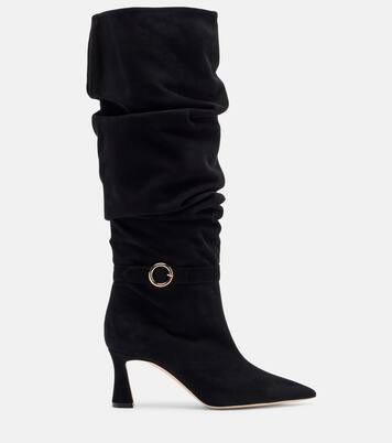 Melina 70 suede knee-high boots | Malone Souliers