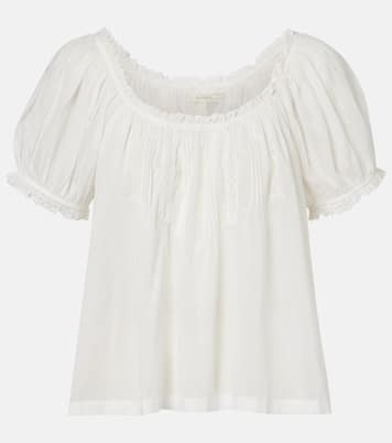 Frederica cotton voile top | Dôen