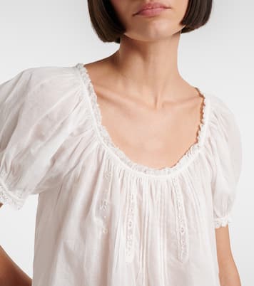 Frederica cotton voile top | Dôen