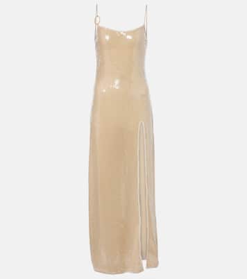 Vestido largo Marylin con lentejuelas | Oséree