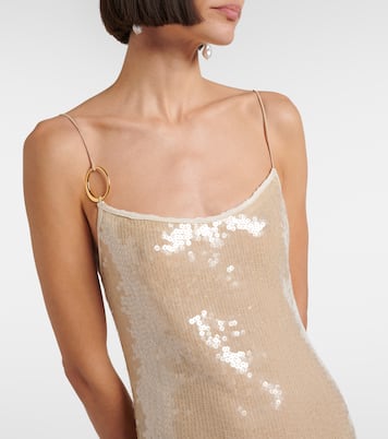 Vestido largo Marylin con lentejuelas | Oséree