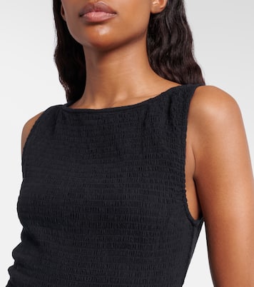 Embroidered cotton voile midi dress | Polo Ralph Lauren