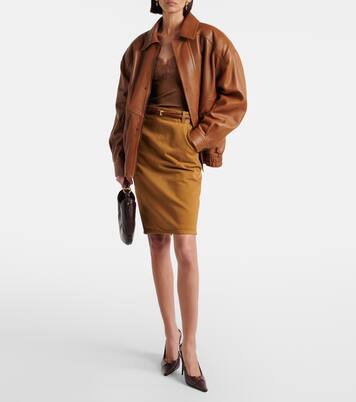 Mombasa Small leather shoulder bag | Saint Laurent