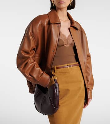 Mombasa Small leather shoulder bag | Saint Laurent