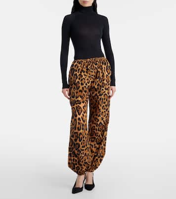 Pantalones tapered estampados | Alaïa