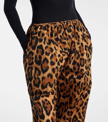 Pantalones tapered estampados | Alaïa