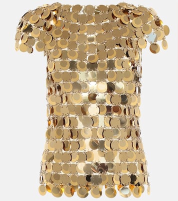 Top con paillettes | Rabanne