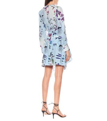 Gonna a stampa in seta | Stella McCartney