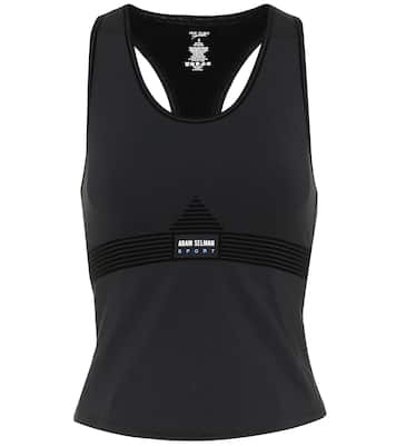 Top sportivo in nylon stretch | Adam Selman Sport