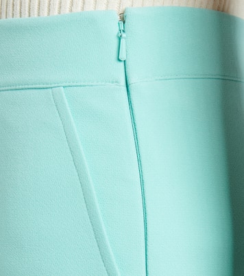 Goldie high-rise crêpe straight pants | Safiyaa