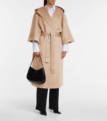 Mantel aus Kaschmir mit Gürtel | Prada