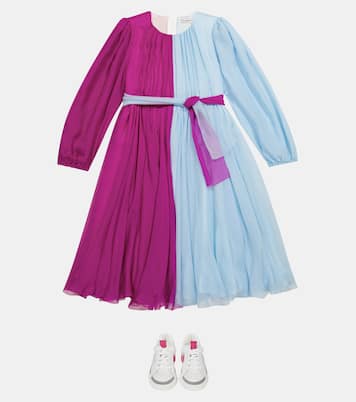 Kleid aus Seide | Dolce&Gabbana Kids