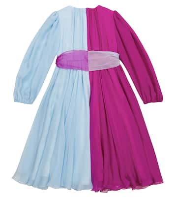 Kleid aus Seide | Dolce&Gabbana Kids