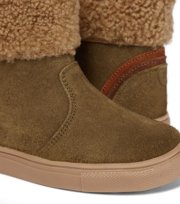 Ankle Boots Chubby mit Shearling | Petit Nord