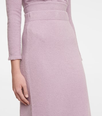 Falda midi Malia en mezcla de algodón | Altuzarra