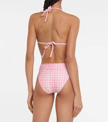 Capri checked bikini bottoms | Heidi Klein