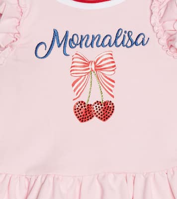 Bebé - vestido en mezcla de algodón | Monnalisa
