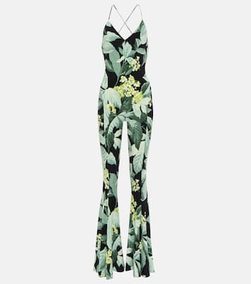 Printed jersey jumpsuit | Norma Kamali