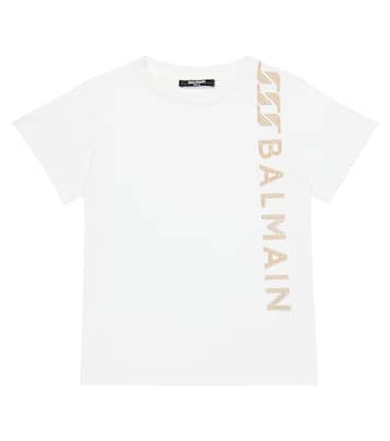 Embellished cotton T-shirt | Balmain Kids